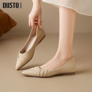 DUSTO | Casual Flat French Style Slip-On Shoes For Women