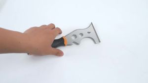 Paint Scraper 15 In 1 Stainless Steel Paint Scraper Putty knife Drywall Paint Scraper Paint Scraper Painters Tool with Handle