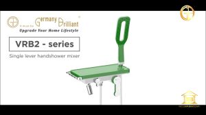 Shower Mixer Germany Brilliant VRB2 - 6 Warna Elegan + 5 Tahun Garansi | Single Lever Shower Set