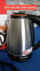 Ấm đun nước siêu tốc Điện Quang ĐQ EKT06 1518 BL bình nấu nước nhanh cấp tốc đun sôi nước nấu mì bình giữ nhiệt nước sôi châm trà pha cà phê hàng tốt xịn chất lượng cao cấp giá rẻ chính hãng bình thủy tự động đa năng