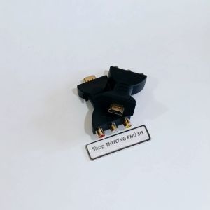 Đầu chuyển HDMI ra  3AV (Cái) / Đoạn ngắn (Chuẩn 3AV - 3RGB - 3RCA / Tín hiệu Analog)