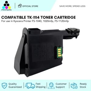 ETQ Compatible Toner Cartridge TK-1114 TK1114 TK 1114 for Kyocera Printer