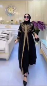 HutamaShop - Abaya Turkey Luna terbaru Gamis abaya turkiKekinianMewah dan terlaris saat ini