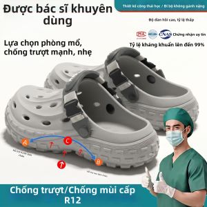 DAHONGNIANDAI | Dép Y Tế Chống Trượt Khử Mùi