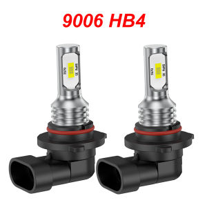 Bộ 2 Bóng Đèn LED Sương Mù Ô Tô H11 H8 9005 9006 HB3 HB4 3000K Vàng Vàng 6500K Trắng 3570 CSP 12V Đèn Chạy Ban Ngày H9 H16JP 2200LM