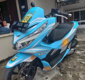Stiker Motor PCX 2018: Desain Unik Motif Argentina