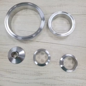 Đầu nối Clamp vi sinh Inox 304/316L chuẩn SMS Mặt kẹp clamp hàn Mặt khớp nối nhanh vi sinh