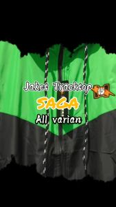 RUBBY Jaket Parasut Tracktop Hoodie Kombinasi Warna Premium Full Zipper Polos