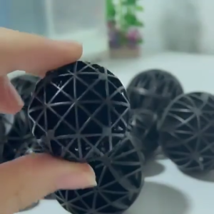 ไบโอบอลตู้ปลาแบบมีฟองน้ำ วัสดุกรอง ไบโอบอล สำหรับบ่อกรอง ถังกรอง และกรองในตู้ปลา