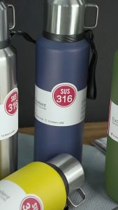 Bình giữ nhiệt inox 316 v có giỏ lọc trà lọc đá giữ nhiệt 24h SY820