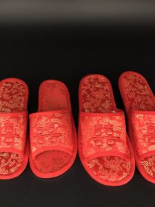Wedding and Wedding Celebration Supplies Top Wedding Festive Red Home Couples Wedding Creative New House Double Happiness Slippers