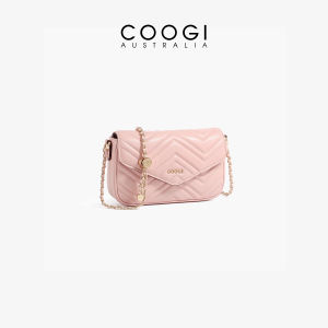 COOGI Womens Crossbody Shoulder Bag 2025 New Style Commuter Versatile British Style Pure Color Casual Handbag