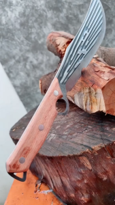 มีดเหน็บ มีดทำครัว แบนด์บากุฟุ ด้ามไม้ มีดพร้า สับกระดูก พร้อมซอง รุ่น SD-36