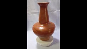 คนโท น้ำต้น ขวดใส่น้ำ ล้านนา เชียงใหม่ ดินเผา ขนาด 16 x 26 ซม. พร้อมจอกน้ำ1อัน