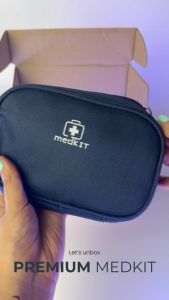 MedKit.PH PREMIUM Compact Portable Essential Travel-Friendly Medicine Health Kit with 40+ items