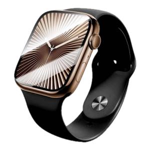 Ambrosi | Full Screen Coverage Anti-Shatter Tempered Glass Watch Screen Protector for Apple Watch Series 10