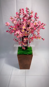 Sakura artificial 70cm- sakura plastik- bunga plastik- bunga sakura- pohon plastik sakura - Sakura hiasan rumah - sakura dekorasi - bunga artificial