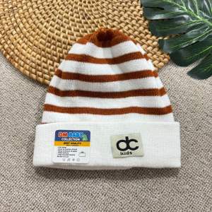 DC Salur - Kupluk Bayi Rajut Motif Salur 0-3 Tahun DC Kids Kupluk Bayi Trendy DM Baby