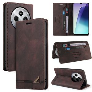 Wallet With Card Slot RFID Blocking Kickstand Magnetic Flip Artificial Leather Case For Xiaomi Redmi 17C Shockproof Cover