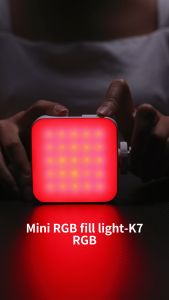 JOPREE K7 RGB Portable Lampu LED Mini Fotografi Video Lighting for Handphone Kamera Light