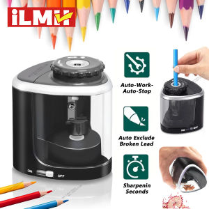 Electric Sharpener Desktop Automatic Pencil Sharpener Suitable To Pencils (6-8mm) for Students School Office Stationery Desktop