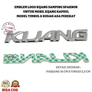 Emblem Logo Kijang Samping Spakbor untuk Mobil Kijang Kapsul