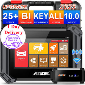 【Ship From Laguna】Ancel v6 pro Enhanced Car Key Programming Tool Bluetooth Obd2 Scanner Full System Diagnostic Tool Odb 2 Scanner Ecu Fault Code Readers & Scan Tools PK Thinktool mini 2 Launch X431