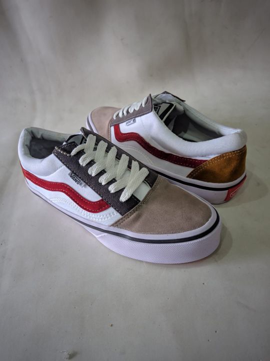 sepatu Vans limited edition Sepatu Canvas Low Top Sepatu Geometric