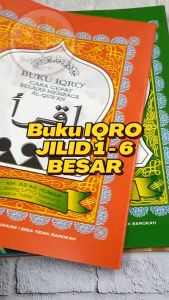 Buku IQRO: Cara Cepat Belajar Al-Quran Jilid 1-6