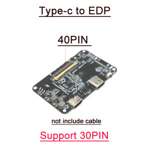 ISDN Type-C to EDP Driver Board 2K 4K 30PIN 40PIN LED LCD Projector Screen Display Laptop Notebook Mobile Phone Huawei Samsung