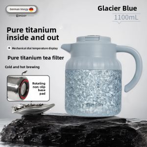 IMOGY | Insulated Titanium Teapot for Aging White Tea thickened