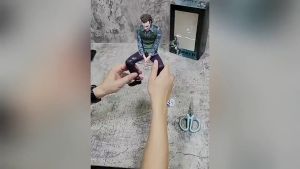 Mô hình nhân vật Joker gắn xe siêu nét 16cm kèm miếng dán xe máy và xe hơi - ASL mô hình