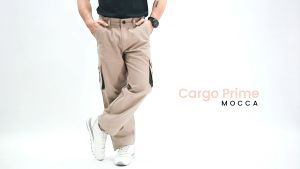 Gizmo Celana Cargo Panjang Prime Mocca