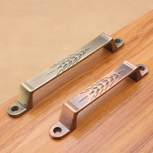 Surface-mounted Handle European Style Antique Copper-zinc Alloy Drawer Cabinet 120mm 150mm Hole Distance Door Handle 明装拉手 欧式 仿古 铜锌合金 抽屉 橱柜 120mm 150mm孔距门把手 FUNIANQI
