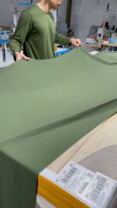 Vincent Lorent Kaos oblong polos lengan panjang pria wanita dewasa bahan pe 24s