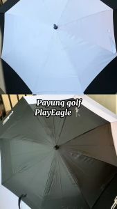 Golf PlayEagle UV Sun Protection Golf Umbrella/ Payung golf pelindung anti panas