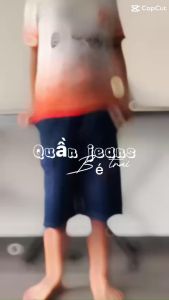 Quần jean lửng bé trai 25kg đến 35kg QT5