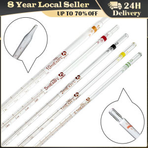 1ml To 25ml Glass Graduated Pipette With Color Mark All Size Available Glass Dropper Pipet Tube Transfer Pipette