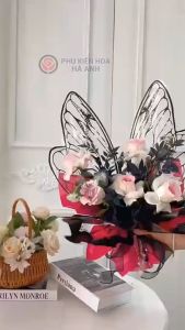 Giấy Bướm Bóng Kiếng Gói Hoa Không Thấm Nước Sỉ Xấp 40 tờ