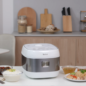 Tefal Rice Master Induction Fuzzy Logic Rice Cooker 1.5L RK8131 – 14 Programs 8 Cups 1.5mm Ceramic Spherical Pot