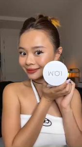 Phấn phủ POWDER Baby Cushion M.O.I Cosmetics Hồ Ngọc Hà kiềm dầu kháng nước nâng tone tự nhiên độ che phủ tốt Kim Ngọc Comestic
