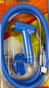 Jet shower Toilet BIRU set / semprotan air kloset shower cebok bidet blue jet shower bidet washer