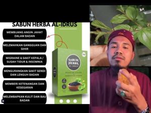 SABUN Bidara Ustaz Shafiq Mujahid PRAI / herbal soap with bidara body wash for health