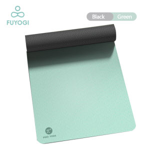 FUYOGI 80CM Yoga Mat for Workout Non-Slip Wide TPE 8MM Yoga Mat Exercise Sports Fitness Mat Widen