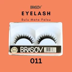BRASOV Bulu Mata Palsu 10 Pasang Make Up Ekstensi Eyelashes Full Strip Lashes