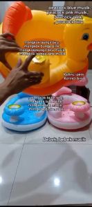 Baby Sofa Inflatable Tiup Bayi Belajar Duduk Baby Seat Bebek Musik
