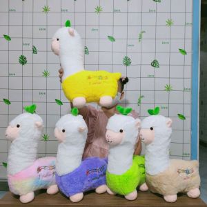 Gấu bông Lạc đà Alpaca âm nhạc lạc đà alpaca nhiều màu lông mịn dễ thương cao cấp xuất dư