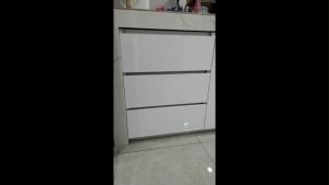 [PRE-ORDER] Kitchen Cabinet Door / Cabinet Door with Inner Frame / Cabinet Door / Slab Cabinet & Door / Aluminium Kitchen Cabinet for Concrete Tabletop / Exterior White Coated Cabinet Door / DIY install Door & Frame (ETA:2023-06-30)