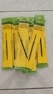 Sallery Mata Kikir Segitiga Extra Taper Slim Files 4Inch Kikir Gergaji Slim Tapper 100mm
