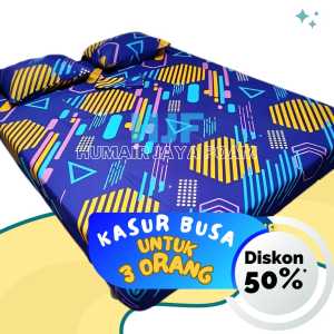 GRATIS ONGKIR Muat 1 s.d 3 Orang Dewasa Kasur Busa Ukuran 180cm x 140cm x 10cm Kualitas Mewah
